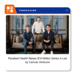 Parakeet Health branding representing the healthcare AI company's $10 million Series A funding announcement.
