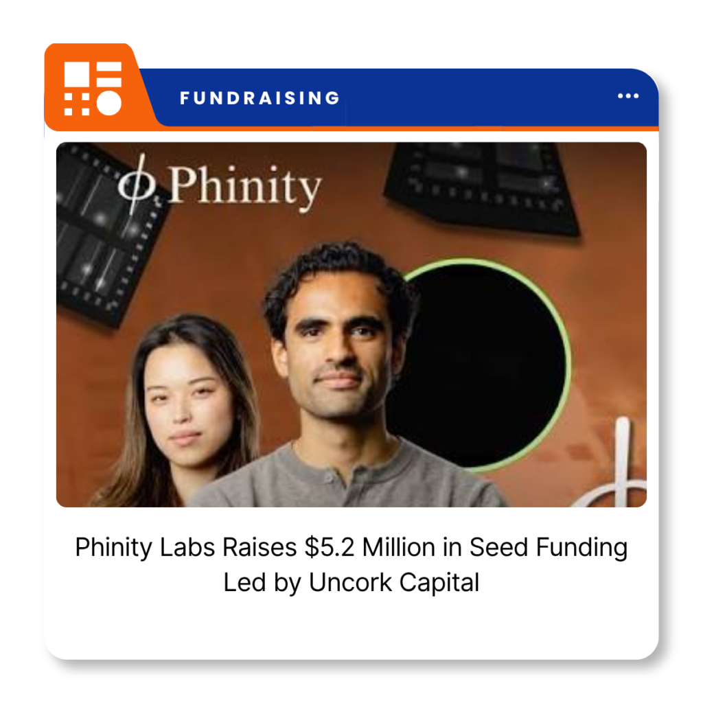 Phinity Labs logo representing the San Francisco-based startup developing AI-powered autonomous semiconductor design technology.
