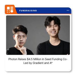 Photon and Spectrum branding representing the company's messaging infrastructure for AI agents.