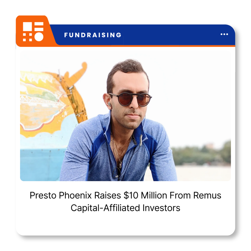 Presto Phoenix logo representing the San Mateo-based restaurant Voice AI company.