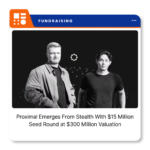 Proximal logo representing the AI data infrastructure startup following its $15 million seed funding announcement.