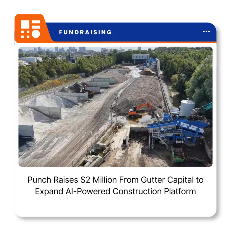 Punch Software, an Atlanta-based startup developing an AI-powered construction intelligence platform for contractors.