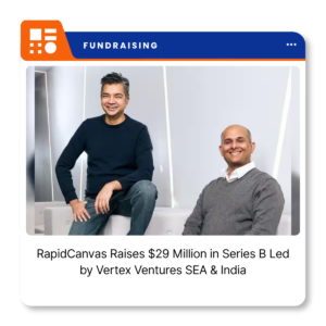 RapidCanvas company logo representing the Austin-based enterprise AI company following its $29 million Series B funding announcement.