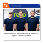 Reco company branding representing the cybersecurity startup following its $55 million funding announcement.