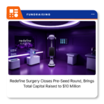 Redefine Surgery branding representing its AI-enabled surgical technology platform.