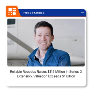 Reliable Robotics Cessna 208B Grand Caravan aircraft used in the development of autonomous flight technology.