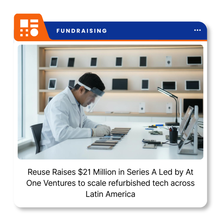 Reuse, a Chilean refurbished electronics startup providing device trade-in and resale services across Latin America.
