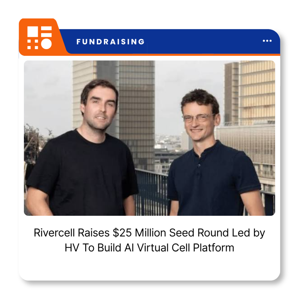 Rivercell biotechnology and AI platform for generating cellular response data and developing AI Virtual Cell models.