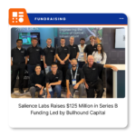 Salience Labs logo representing the UK-based semiconductor startup developing optical networking technology for AI data centres.