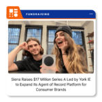 Siena AI company logo following its $17 million Series A funding announcement.