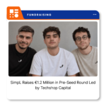 SimpL founders representing the Milan-based B2B sales technology startup following its €1.2 million pre-seed funding round.