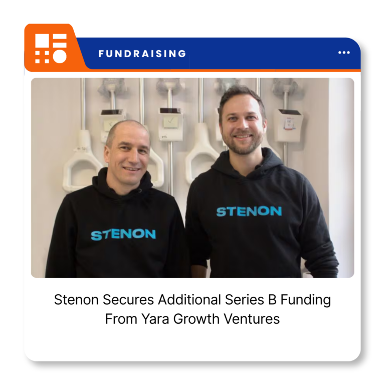 Stenon's FarmLab handheld soil analysis device and digital platform for real-time agricultural soil measurements.