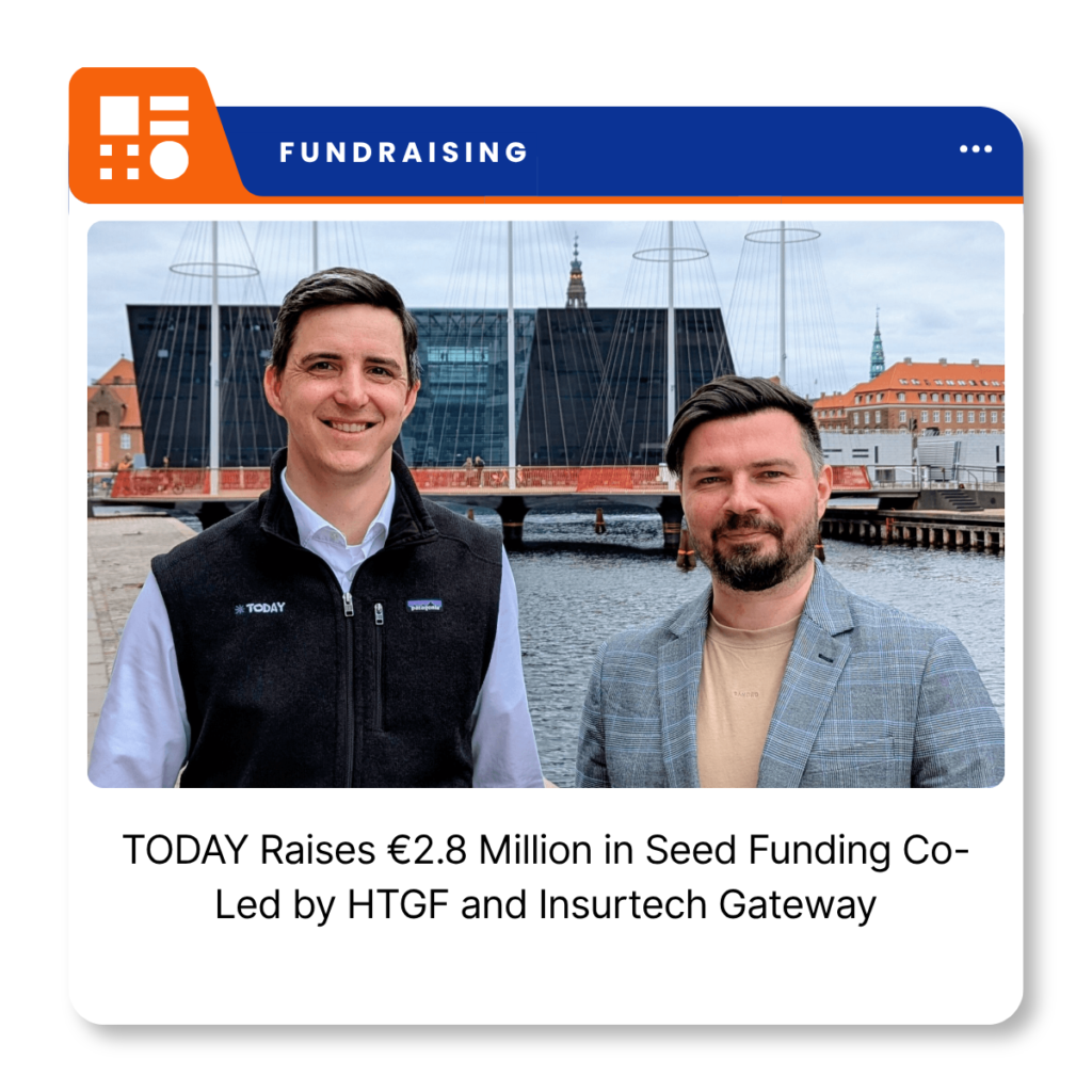 TODAY co-founders Michael Gackstatter and Artem Demchenkov, whose AI software startup raised €2.8 million in Seed funding.
