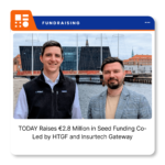 TODAY co-founders Michael Gackstatter and Artem Demchenkov, whose AI software startup raised €2.8 million in Seed funding.