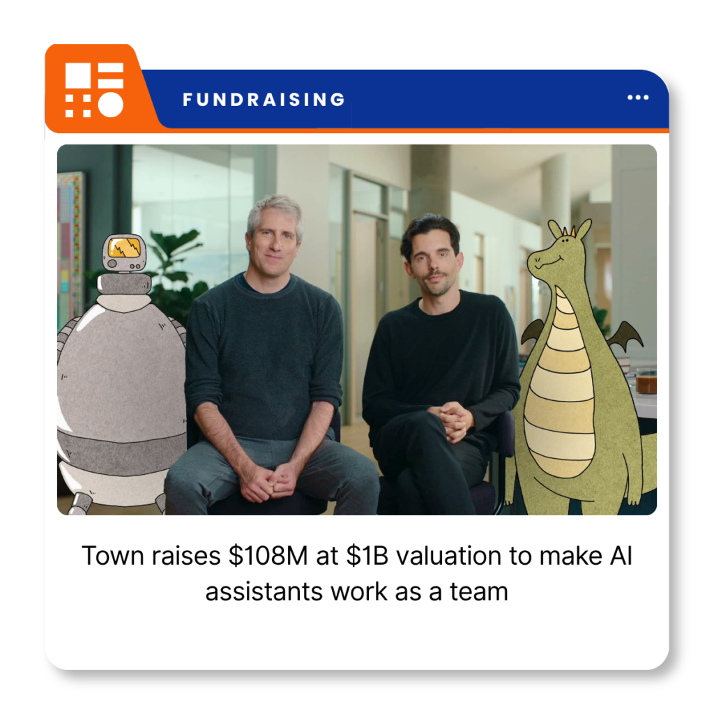 Town company logo representing the San Francisco-based AI assistant startup.