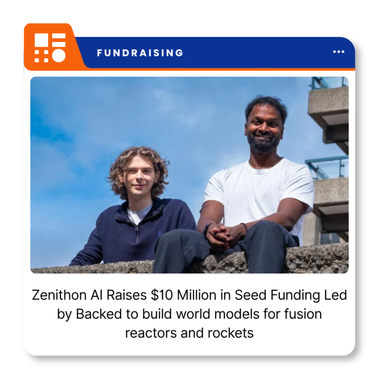Zenithon AI branding representing its AI world models for extreme physics and engineering simulation.