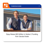Zippy company logo representing the US manufactured housing finance platform following its $20 million Series C funding announcement.