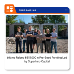 bilt.me branding representing the Tallinn-based AI-powered mobile app building startup.